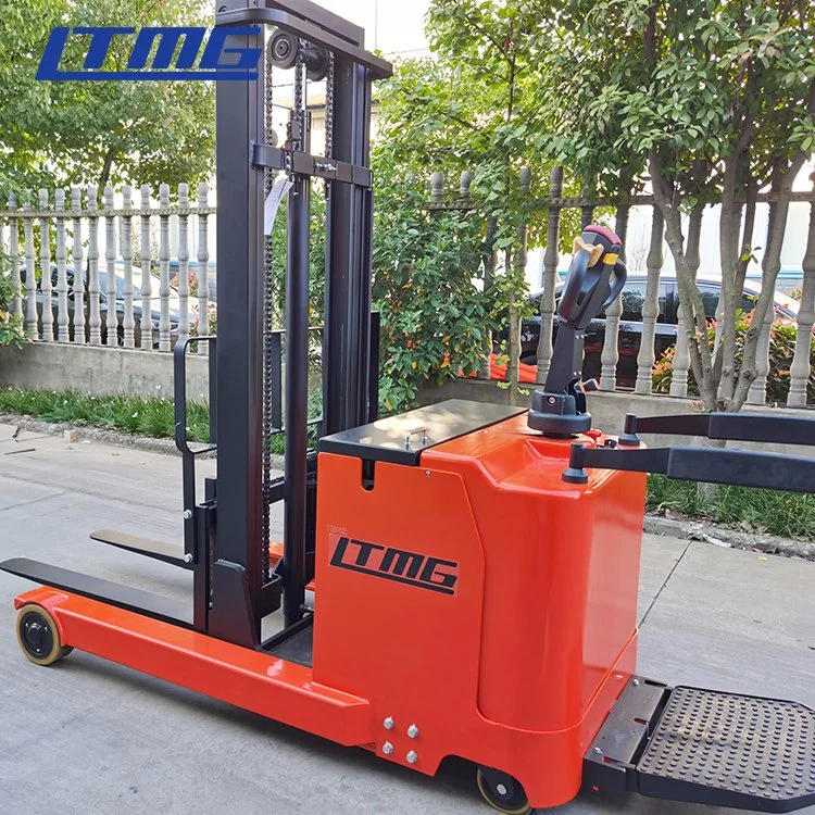 Chinese Brand Ltmg Pallet Stacker Hot Sale 1.5 Ton 2 Ton Electric Reach Truck with Lifting Height 3000mm