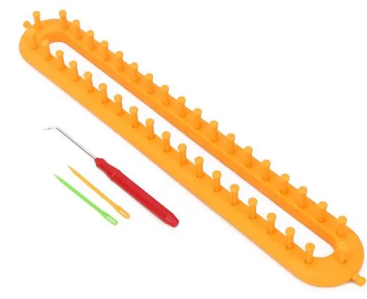 DIY Craft Kit Tool Plastic Long Knitting Looms Set