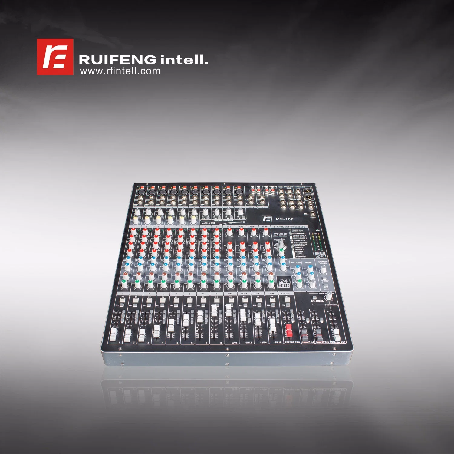 16 Channel Analog Mixer DJ Mixer