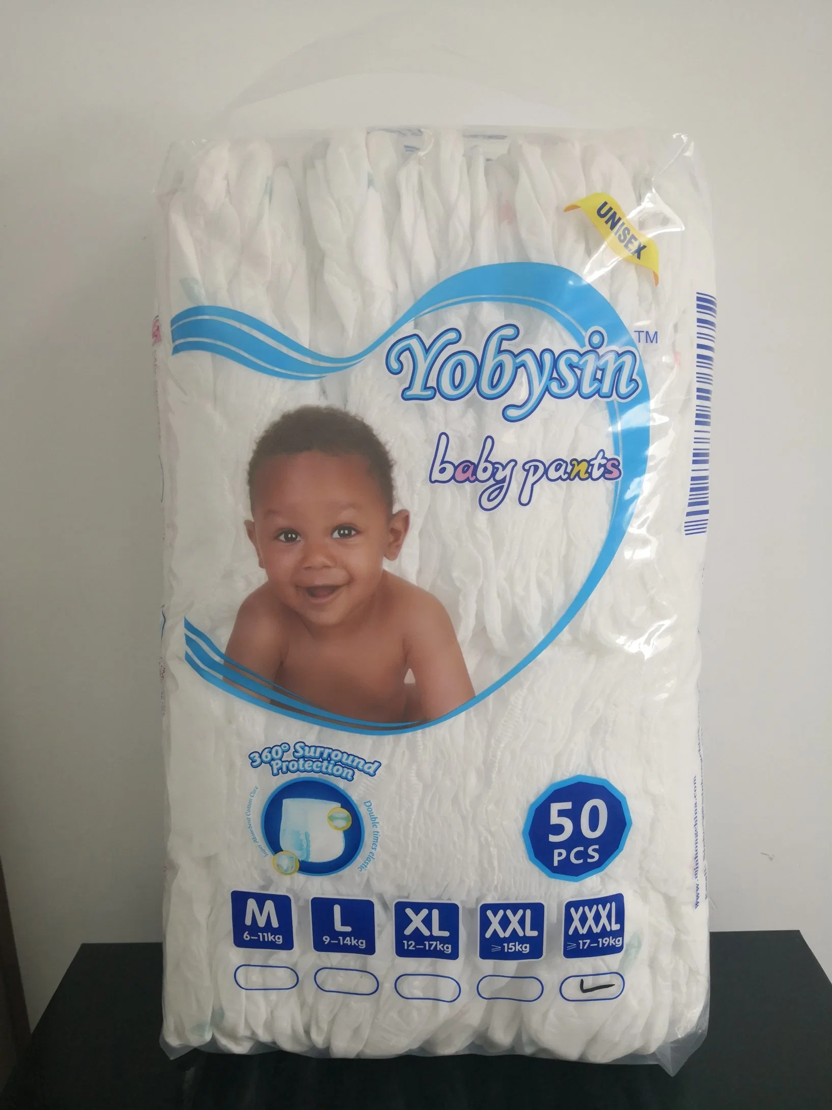 Hochwertige 100% Baumwolle Babytuch Umweltfreundliche Windeln Ultra Saugfähig Premium Natürliche Einweg-Babywindeln Biologisch Abbaubare Bambus Windeln Baby Windeln