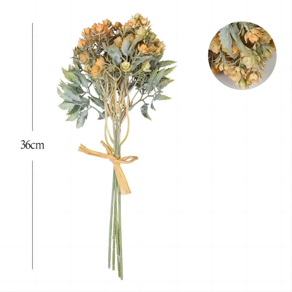 Wholesale/Supplier Indoor&Outdoor PE Material Gift Design Artificial Wedding Bouquet Decorative Flower