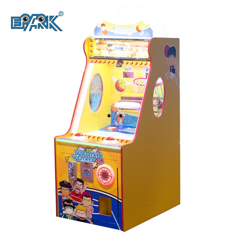 Happy Baby 2 Coin Operated Kid Soccer Game Machine Basketball Shooting Game Machine