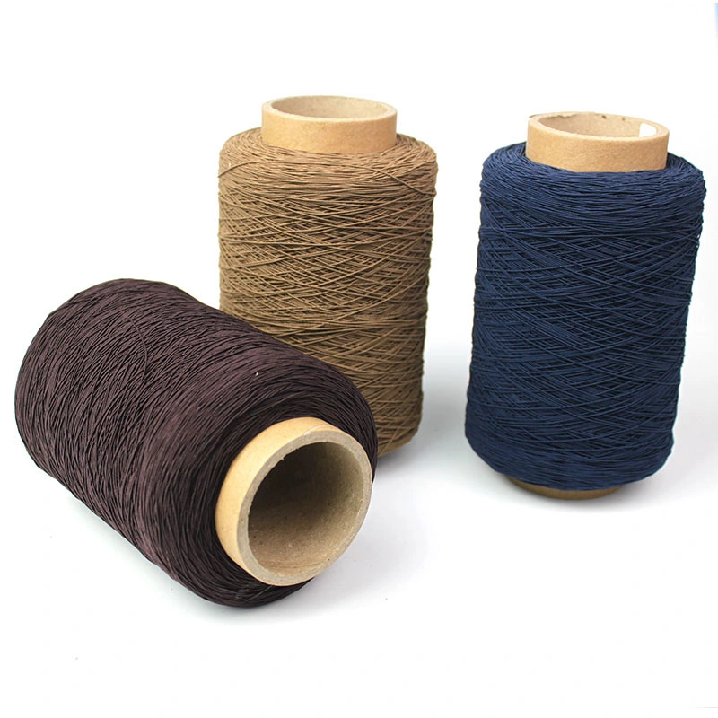 Wholesale High Tenacity Colorful Latex/Rubber Elastic Thread for Gloves and Socks