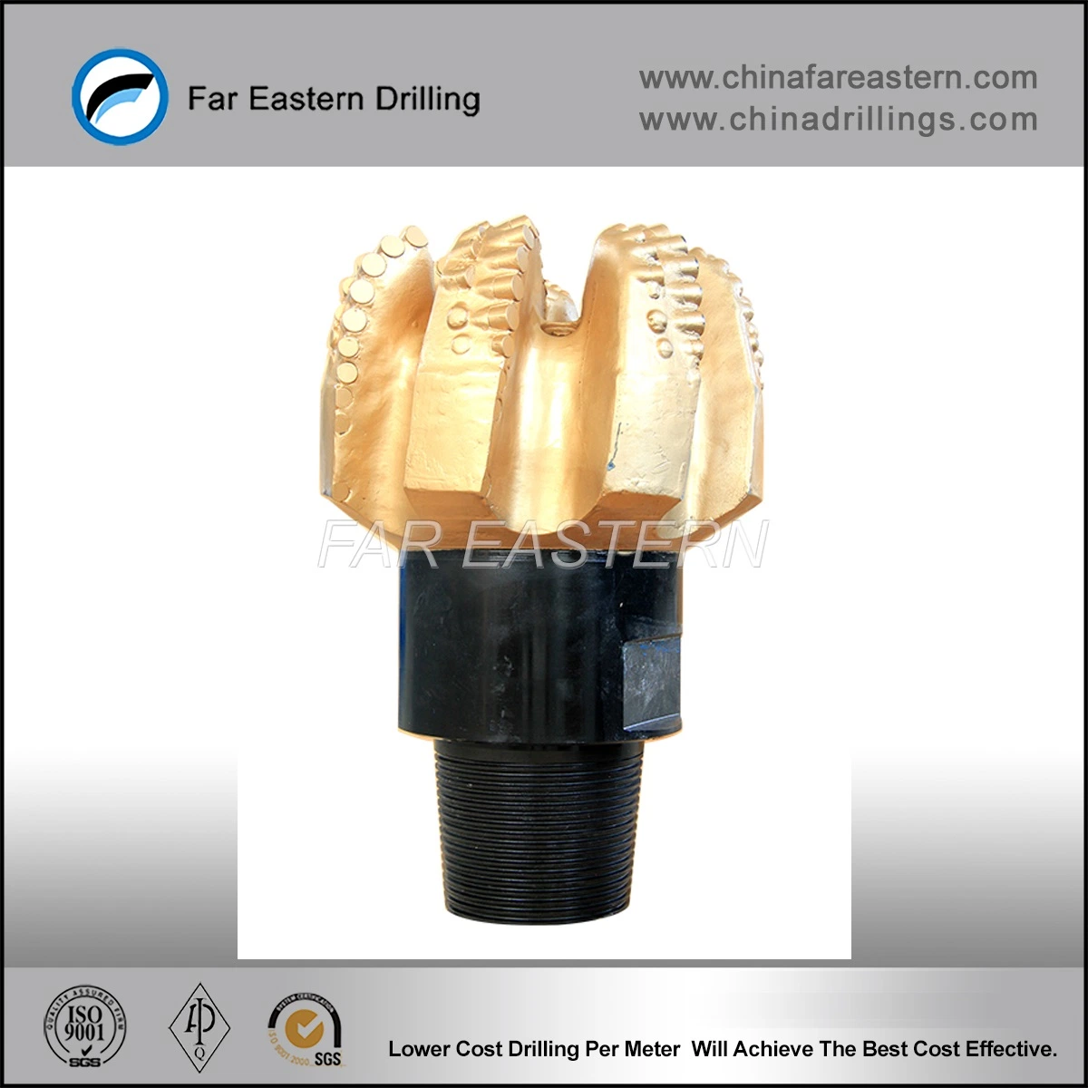 Matriz de la API de la fábrica de la PDC Cuerpo Rock Dilling Bits para pozo profundo en stock