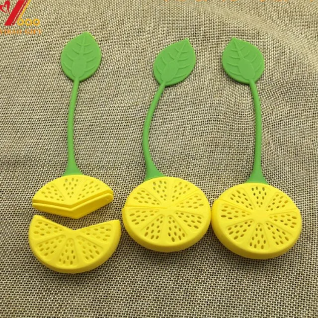 Lemon Silicone Tea Infuser for FDA Food Grade Silicone