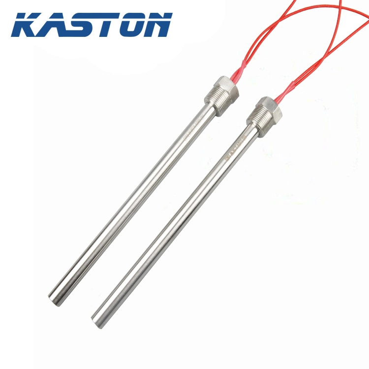 220V 600W Water Immersion Industrial Electric Stainless Steel Thread Cartridge Heating Rods