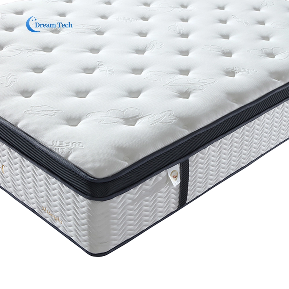 Hochwertige Taschenfeder Latex Gel Memory Foam Hotel Bett Matratze