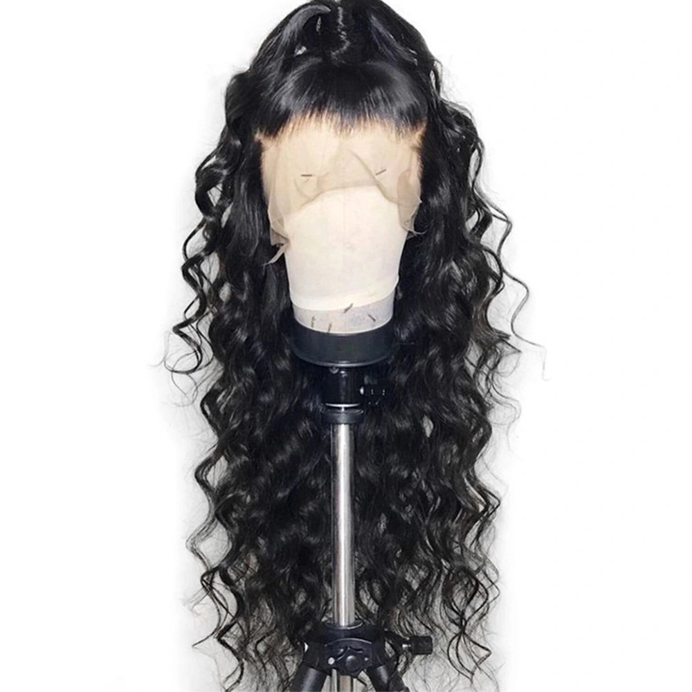 Riisca High quality/High cost performance  Human Hair Extension Full Lace Wig Italy Curly Hair