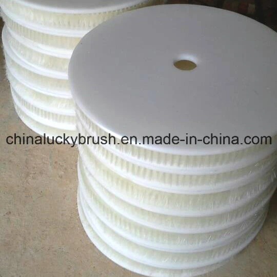 600mm Nylon Wire Round Plate Brush for Mold Cleaning (YY-433)