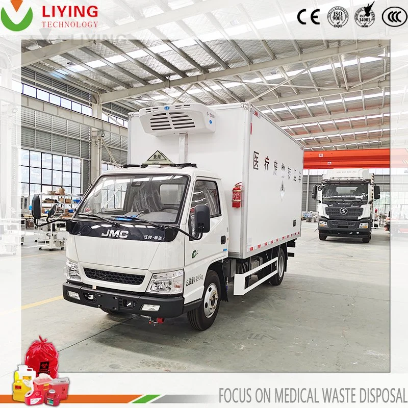 Professional/Hazardous Infectious Waste Refrigerated Transportation Truck/Medical Waste Transfer Vehicle