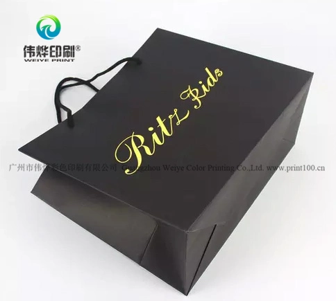 Printing Matt Shopping Paper Gift Bag with Logo UV