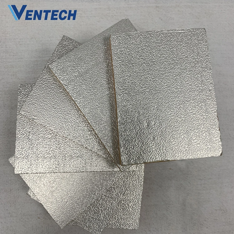 Aluminum Foil Phenolic Foam Board for Thermal Insulation in HVAC System