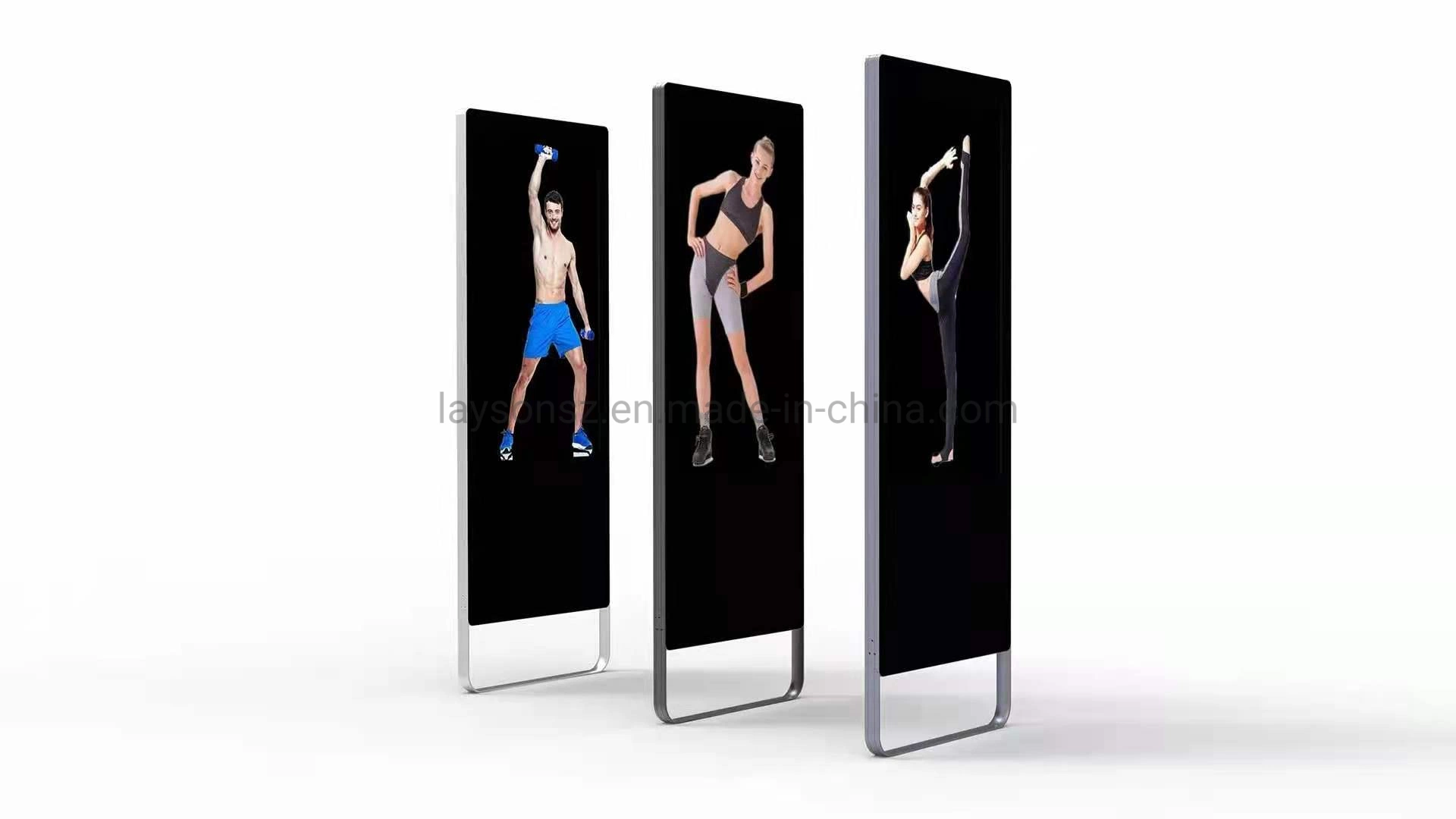 Exercice Interactif de vente chaude Magic Mirror miroir d'entraînement de montage virtuel Smart miroir de conditionnement physique