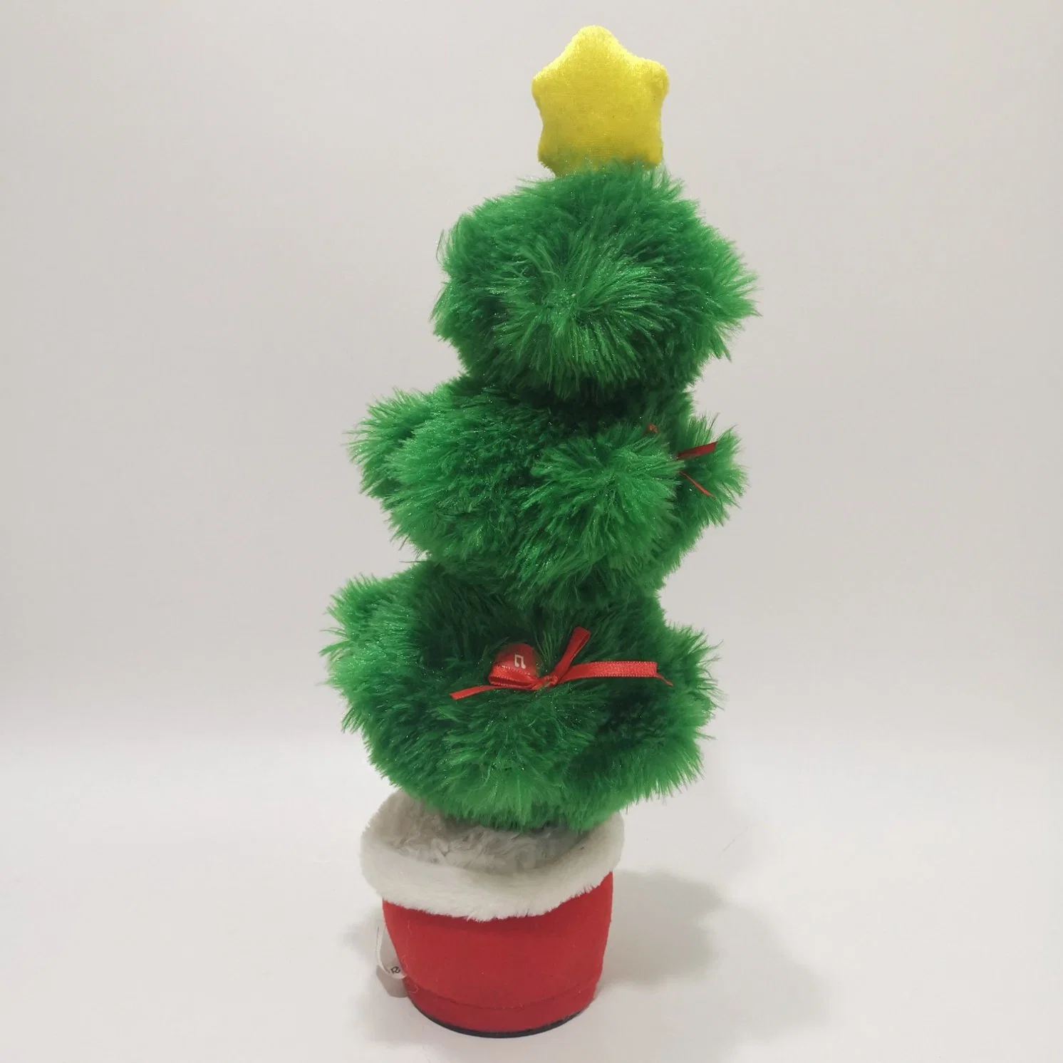 2023 Amazon Hot-Selling Singing Plush X&prime; Mas Tree Toy Stuffed Christmas Musical Toy for Home Decoration