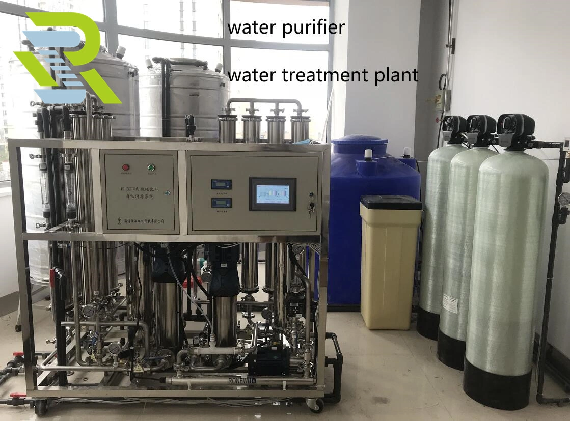 Wasserreinigungsmaschine Preis 1000 LPH RO Wasser-System für enthärtetes Wasser und Entsalzung, reines Wasser für Heizung Power Boiler