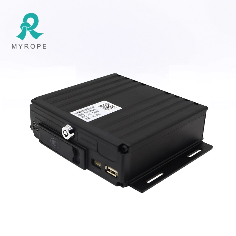 4G Vehicle DVR 4 Channel Full HD Cameras Vehicle Mdvr Truck Bus GPS Tracking SD Storage Mobile DVR