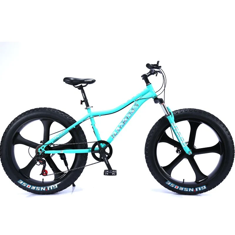 26"Wheel with Minimum Cheap Fat Bike / Fat Tire Snow Bike 26 Inch 21 Speed High Carbon Steel Frame BMX