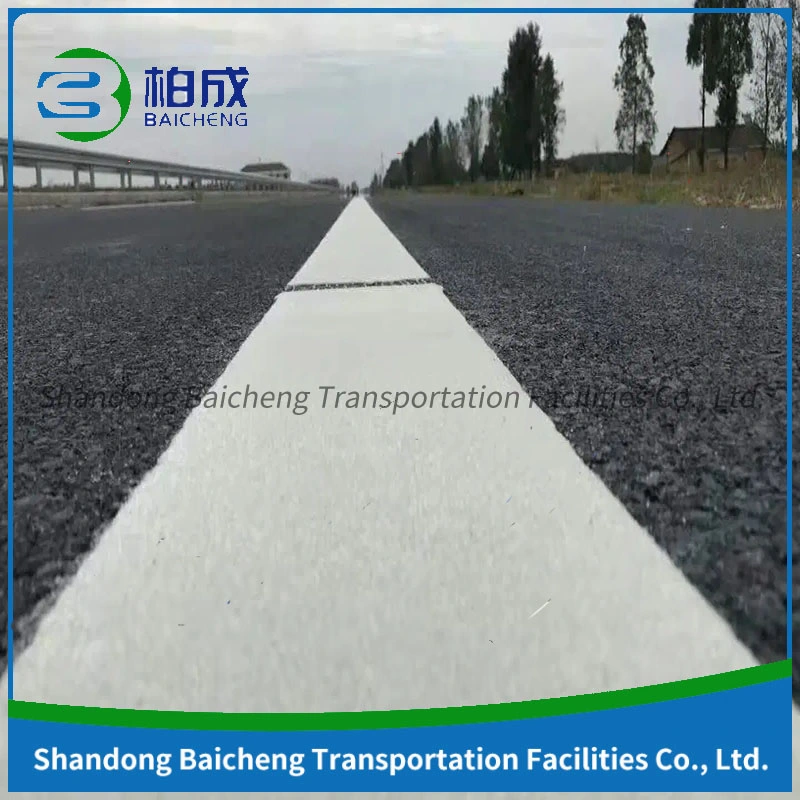 Road Marking Sandblasting Filling Reflective Glass Beads Photoluminescent Paint