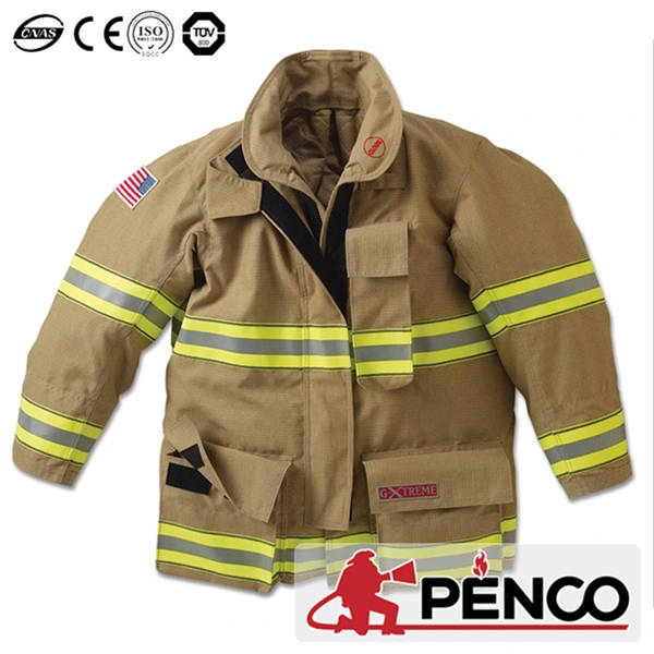 Customized China Manufacturer Firefighting Suit High Standard Fire Uniform Protective Clothing