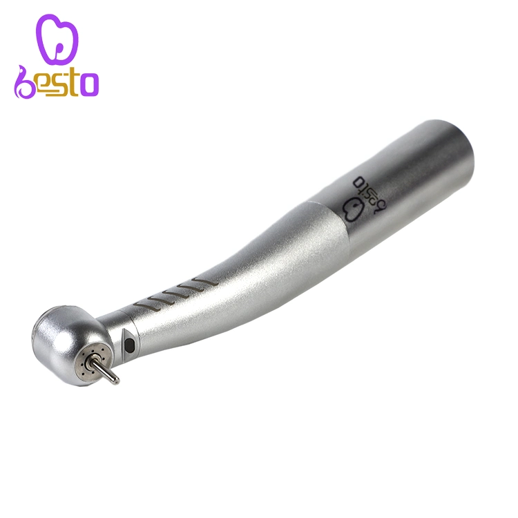 Professional Fiber Optic High Speed Dental Handpieces Push Button Air Turbine Quick Type with 6 Holes Couplings