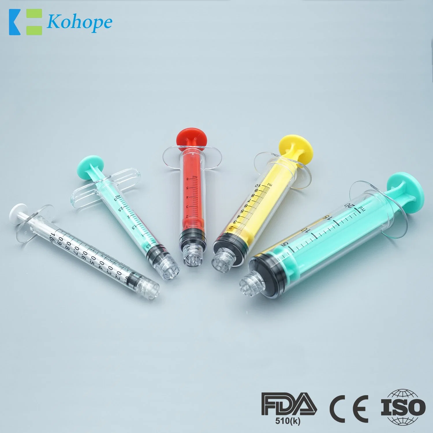 Hot Sale 1/3/5/10/20ml Medical PC Syringe High Transparent Beauty Syringes for Meso Cosmetic