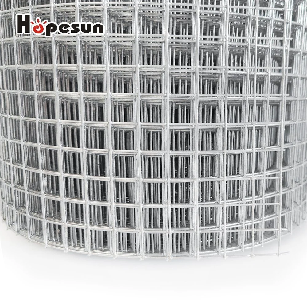 High quality/High cost performance  Construction Welded Wire Mesh Hot Galvanized Welded Iron Wire Mesh for Fencing