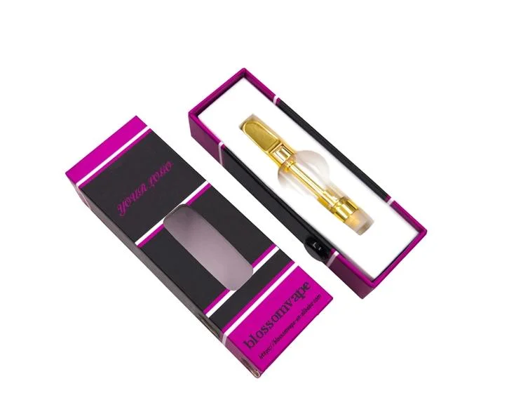 Cartouche d'Personnalisée Emballage pour 0.5ml 1ml 510 cartouches d'huile de Thread Vape jetables stylo plume Vape l'emballage de la Batterie E CIG Coffrets cadeaux