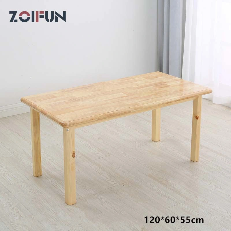 Good Quality Kindergarten Furniture Wood Kids Table and Chair Set