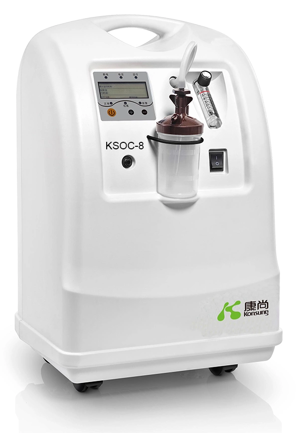 Ksoc-8 Health High-Flow 8 Liter Oxygen Concentrator with Overload Protection