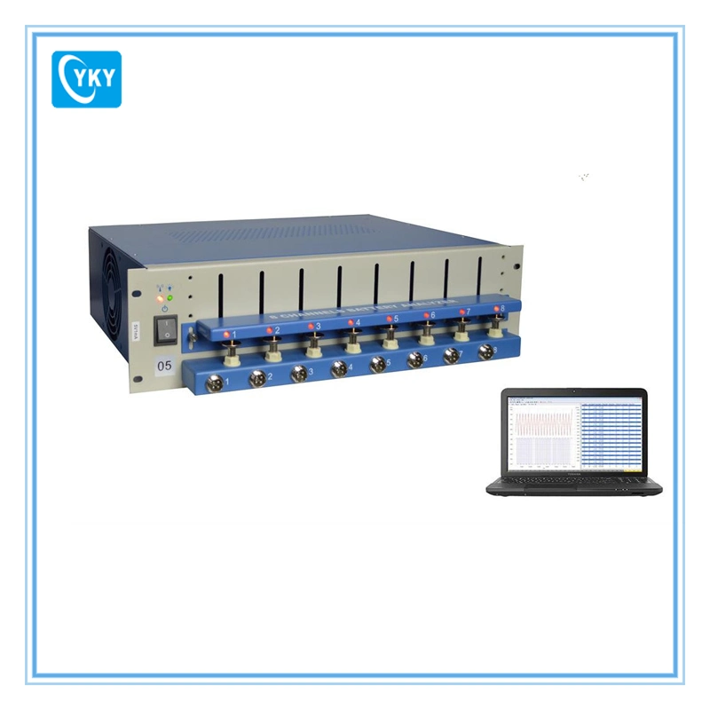 8 Channel Battery Analyzer with Laptop & Software