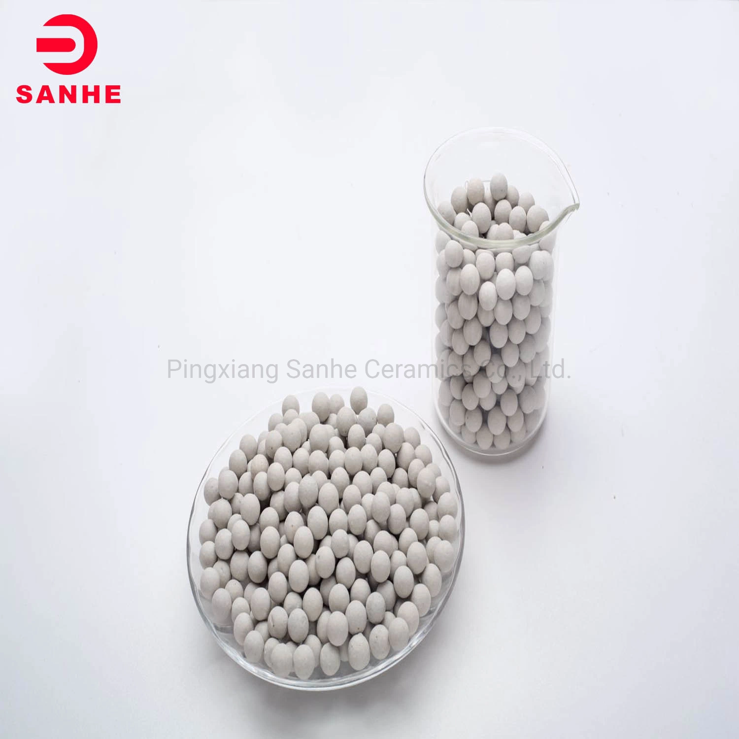 70% 75% 80% Al2O3 Aumina Porcelain Ball for with Moh's Hardness More Than 7