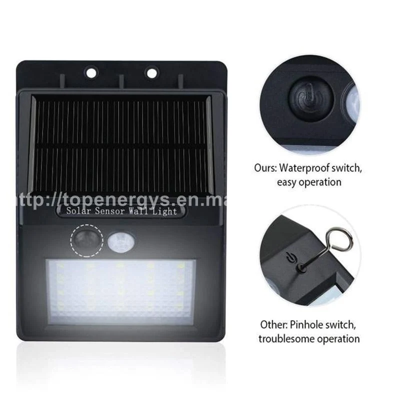 16 LED Motion Sensor Solar Wall Lamp IP65 Waterproof Energy Saving Garden Security Lamp