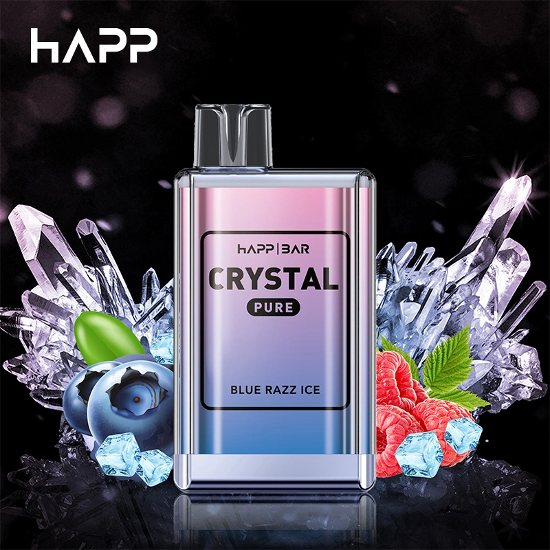 Barre d'HAPP 6000 inhalations jetables de 2 % de la nicotine des cigarettes Crystal Case Vape électrique