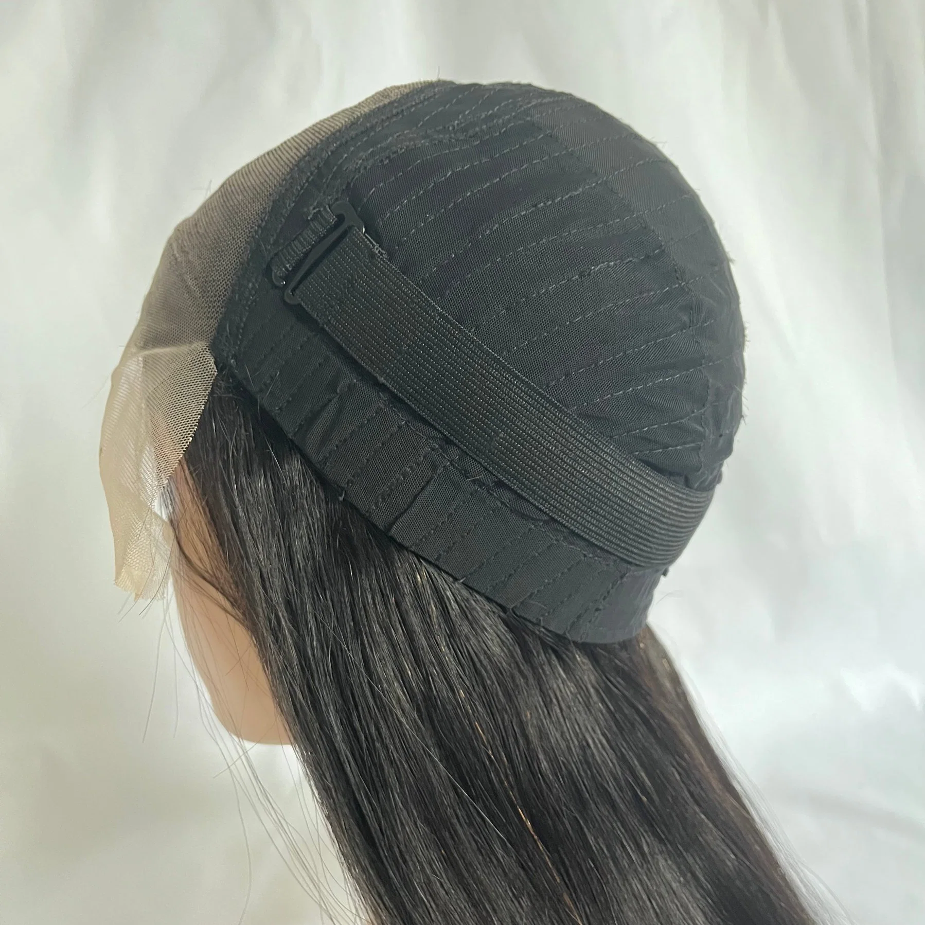 100% No Glue 3D elastische Dome Cap Wear&amp;Go kleblose Perücke Mit HD Lace Frontalverschluss 5X5 4X4 13X4 Schweizer Film Spitze