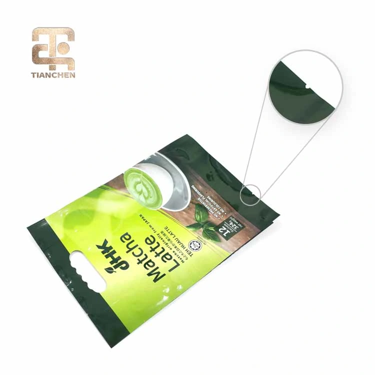 Custom Mylar Child Proof Aluminium Foil Packaging Tea Package Bags with Logo