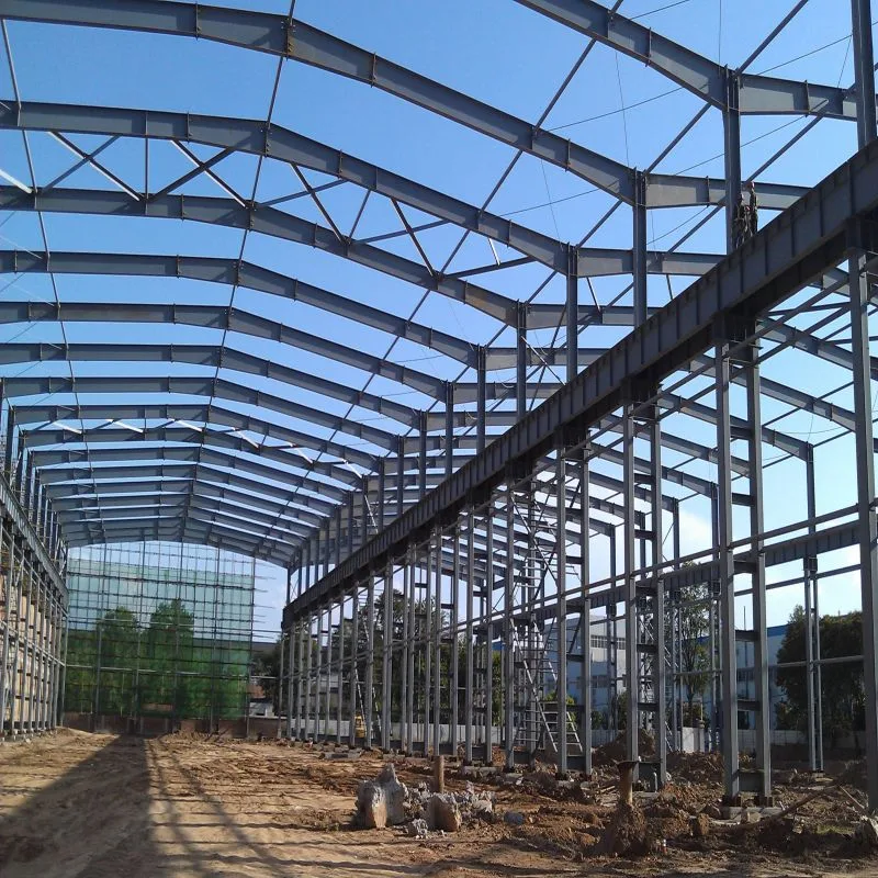 EU Q255 Prefabricated H-Section Steel Structure Warehouse Building Material