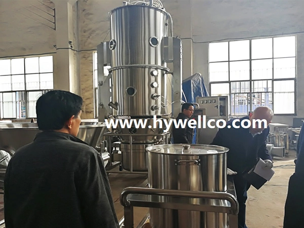 FL Series One Step Granulator / Granulating Machine with Dryer Function for Instant Granular