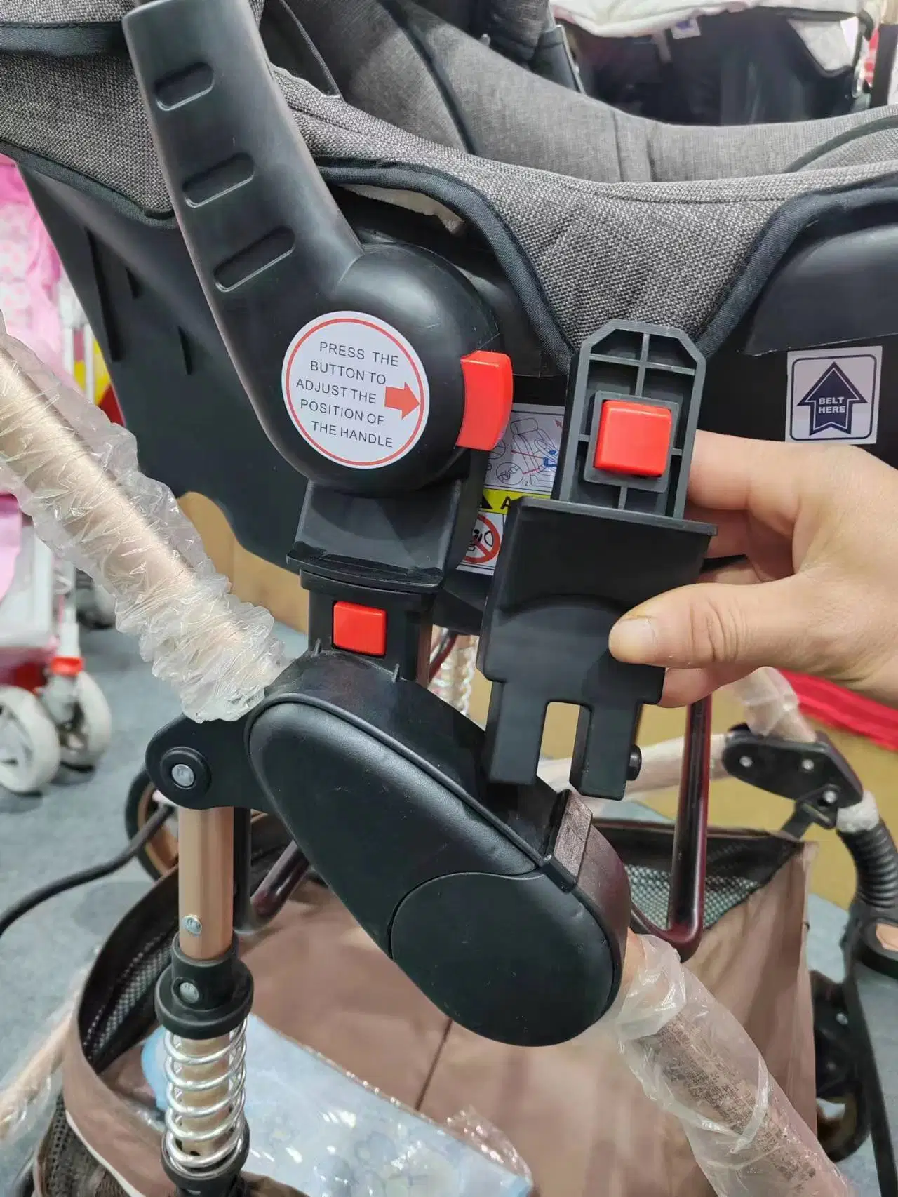 Seguridad de los asientos de coche recién nacidos asiento para cochecito con ECE R44/04