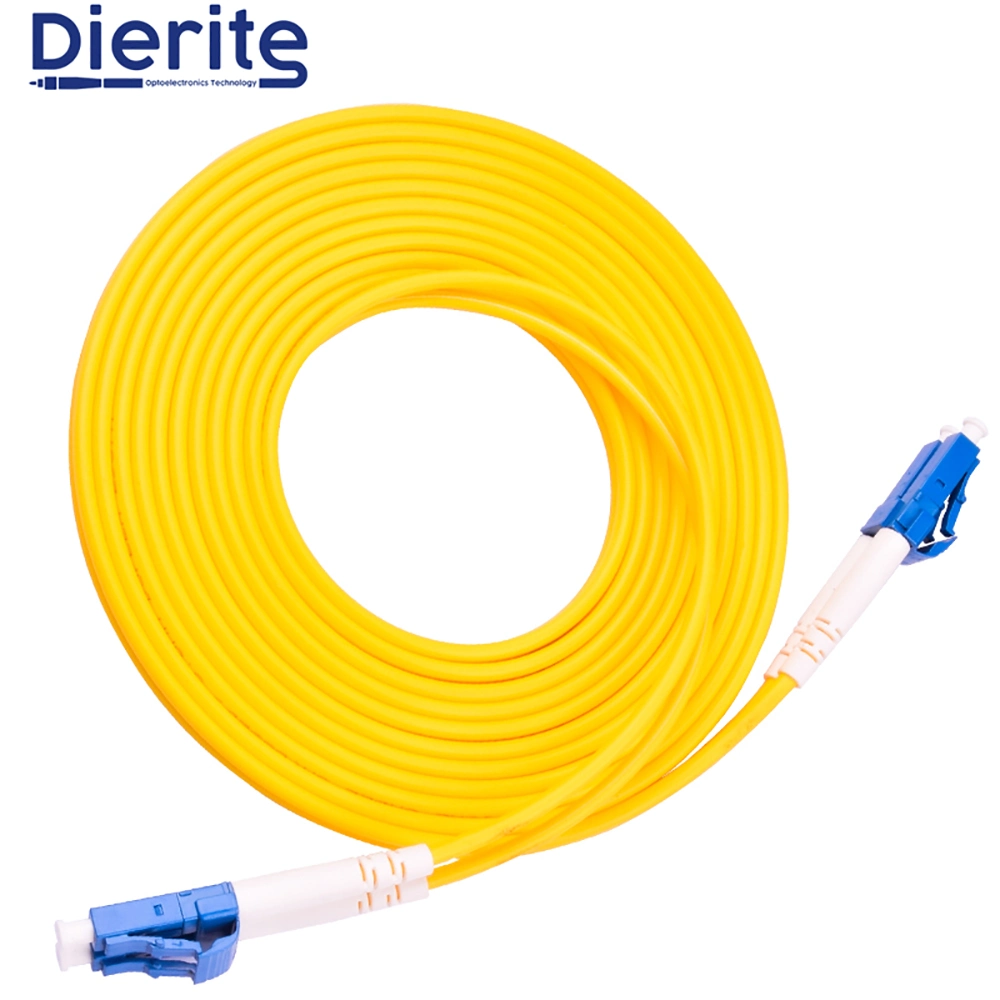 Normal Singlemode Simplex OS2 LC Sc FC St Fiber Optic Patch Cord