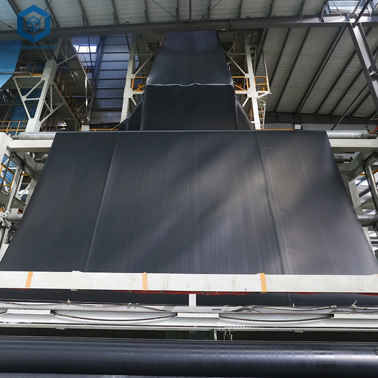 Reinforced Polyethylene Pond Liner HDPE Sheet Membrane Geomembrane Sheet for Landfill Project in Argentina