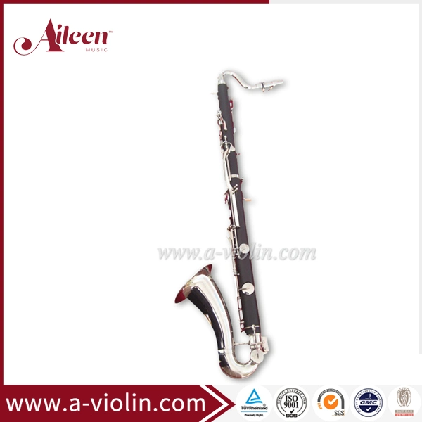 Bb clave 18 Teclas de goma dura Clarinete bajo (BCL3000)