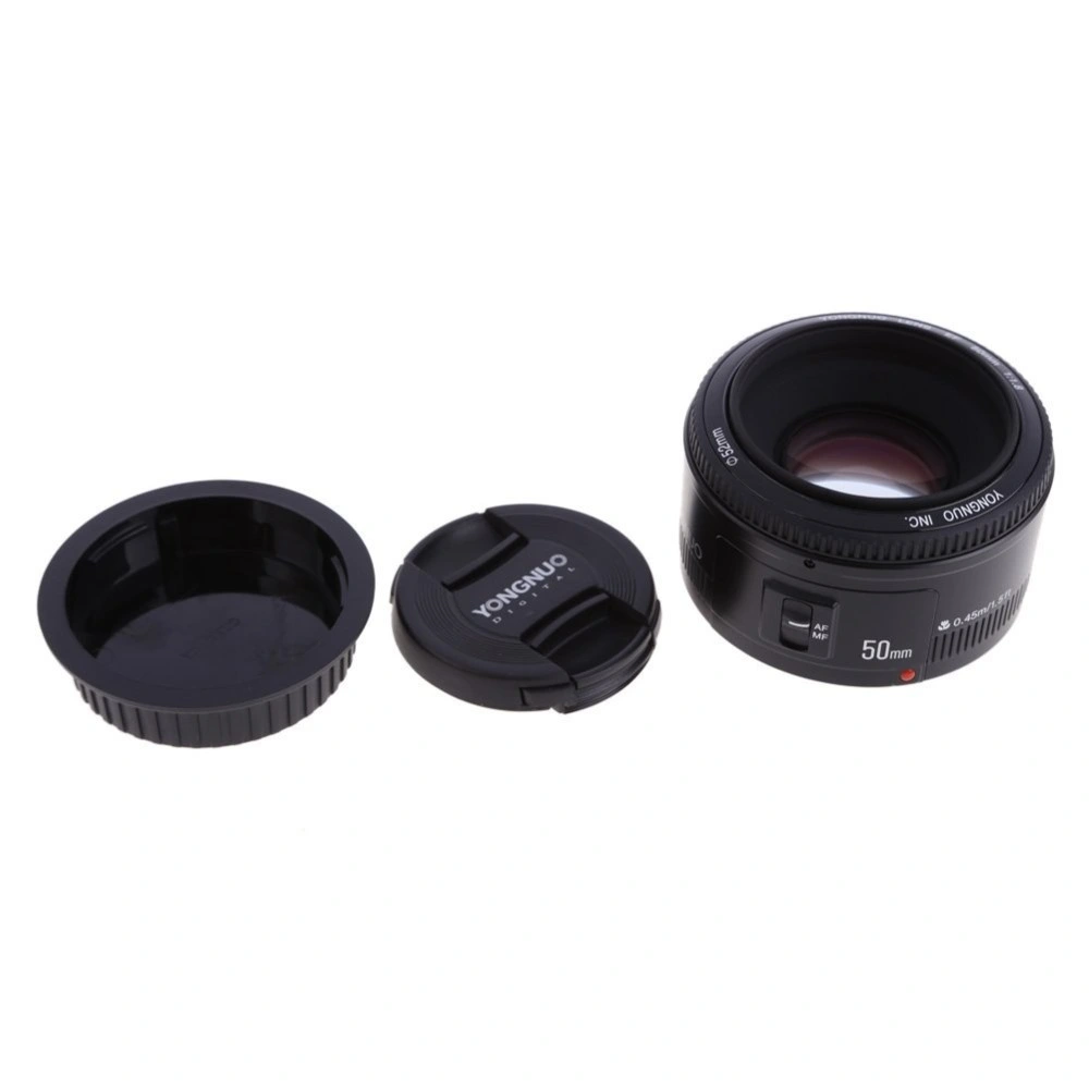 Yongnuo 50mm F 1.8 Lens Yn50 a focagem automática para câmaras DSLR