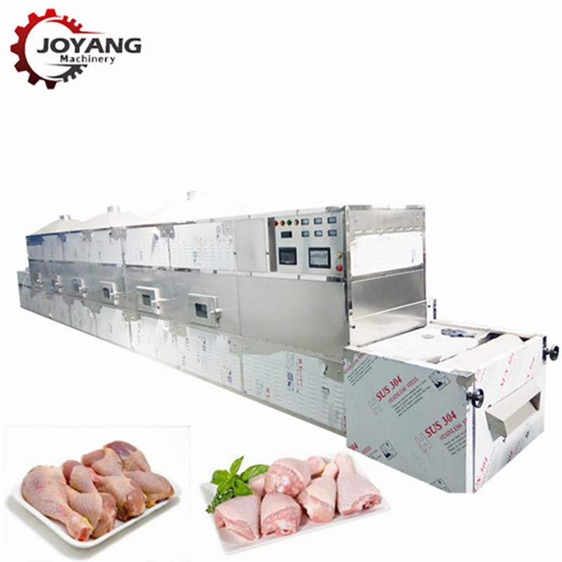 Refrigeration House Chicken Breast Defroster Microwave Thawing Machine