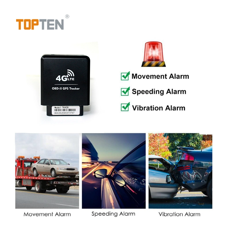 Support Customize 4G GPS Tracker with Event Data Recorder, Suitable for Car Security Company-Ef