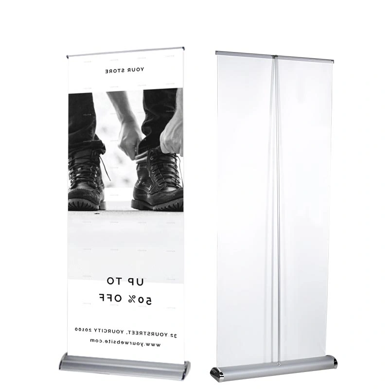 Portable Exhibition Kit with Modular Displays and Graphics Roll up Banner Stand