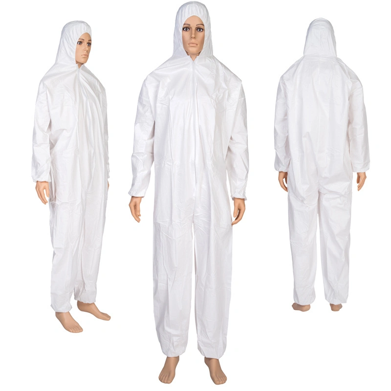 2024 Hot Sale Factory Supply Nonwoven Microporous Workwear Safety Disposable Coverall