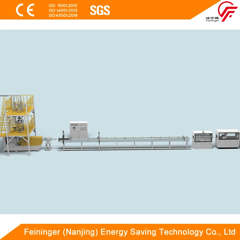 PS Crown Cornice Moulding Extrusion Production Line for Making Ceiling Coving