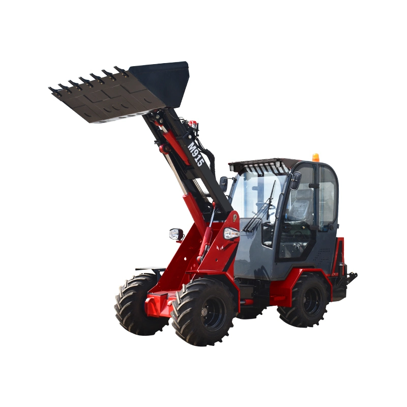 2ton Bucket Front End Wheel Loader Small Telescopic Boom Loader Shovel Loader for Sale