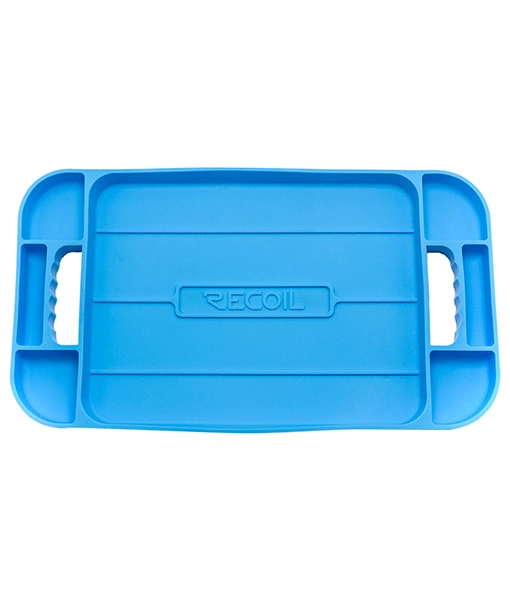 Edge Stt-L Large Silicone Non-Slip Flexible Tool Tray, Heat and Oil Resistant Silicone Tool Organizer