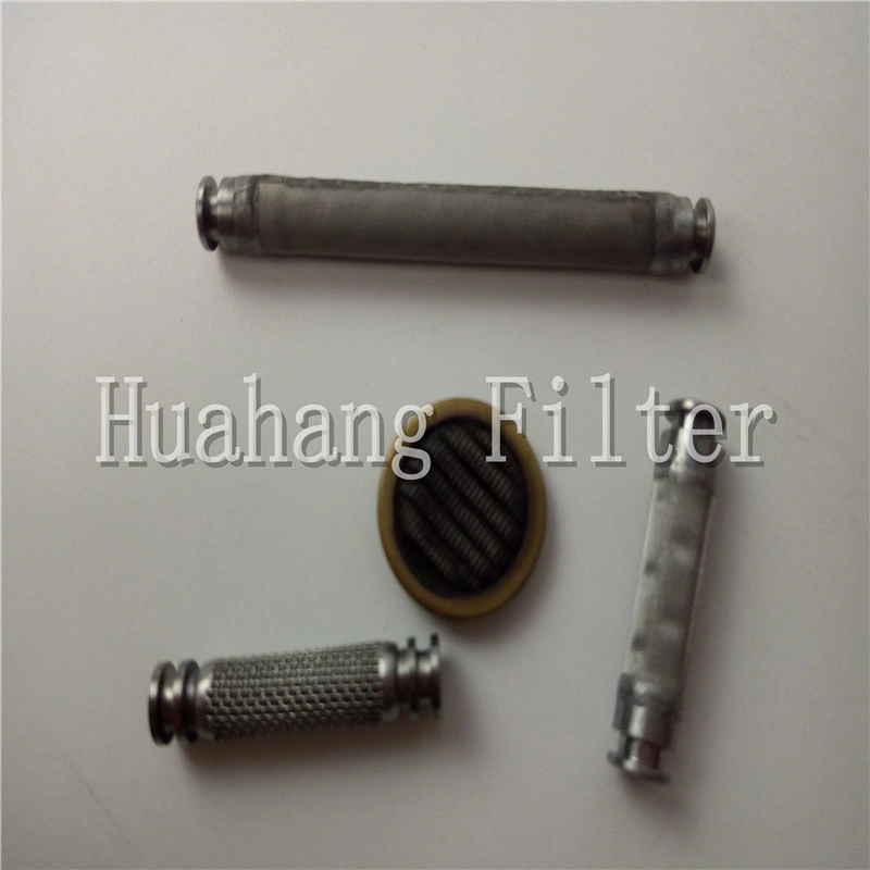 SS sintered fiber felt, SS woven wire mesh 19-30mm stainless steel candle filter